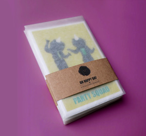 Postcarddesign 'Oh Happy Day' by Christel Wolf